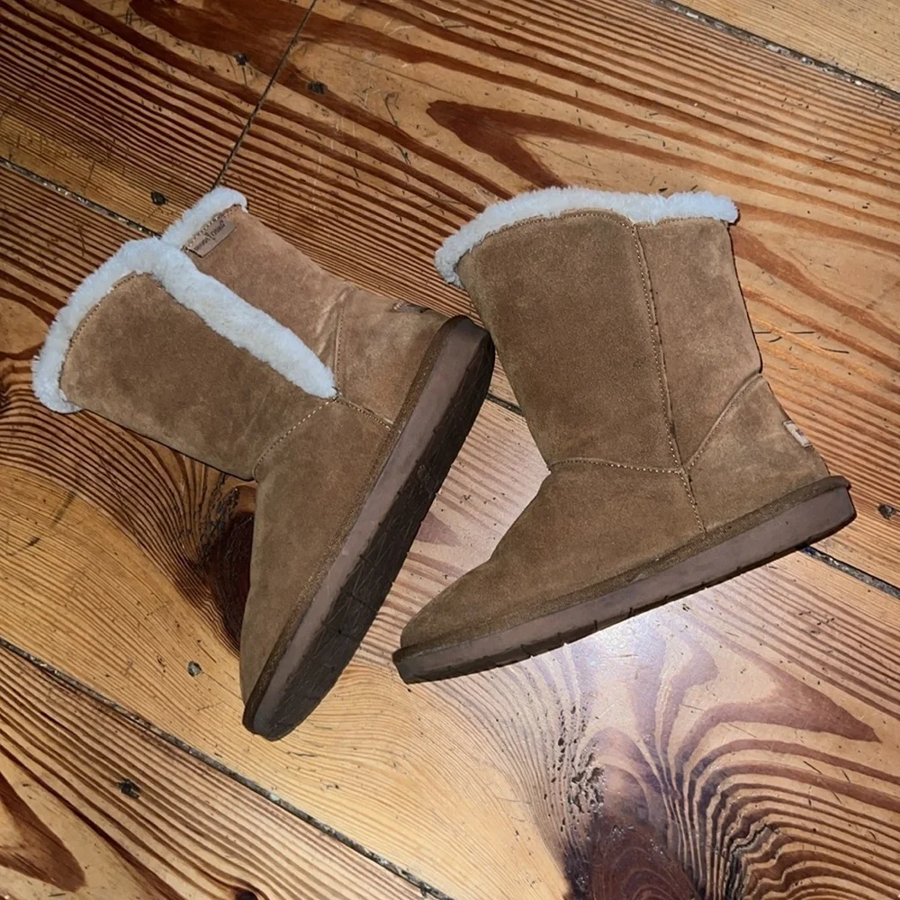 Minnetonka Brown Suede Footwear Boots Winter 8